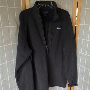 Patagonia Black Quarter-Zip Better Sweater Pullover